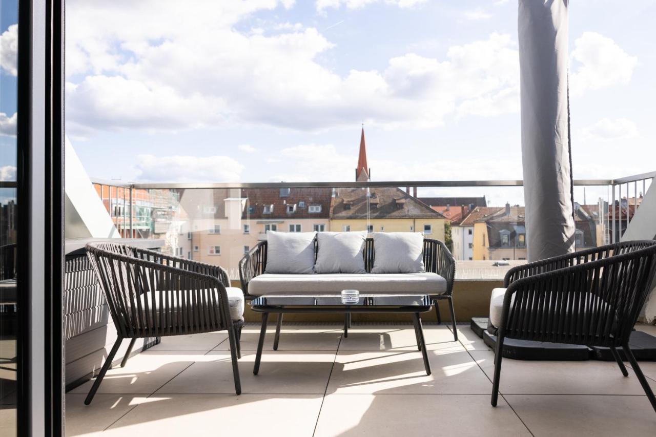 The Penthouse At Eco Smart Apartments Nuremberg Exterior photo