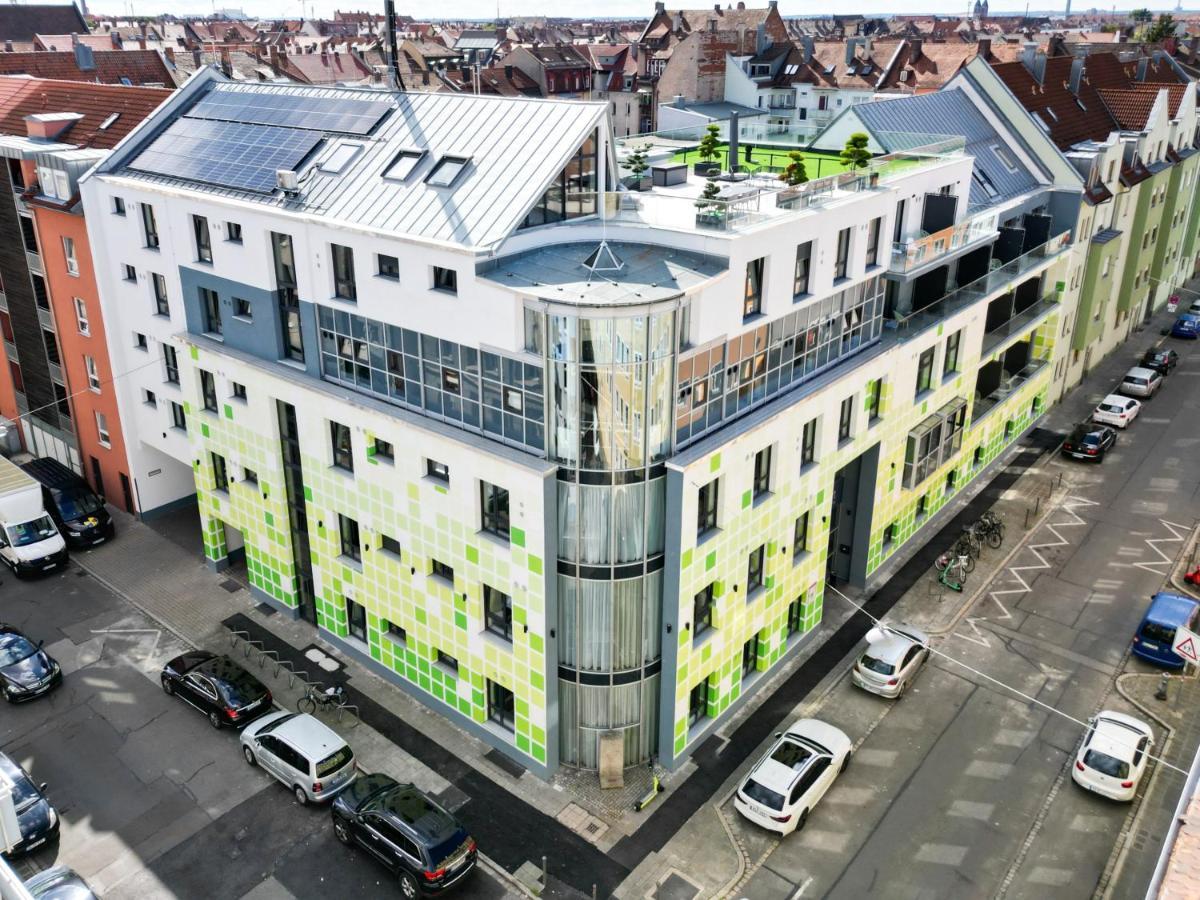 The Penthouse At Eco Smart Apartments Nuremberg Exterior photo
